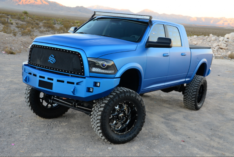 Big, Blue, and Boosted: Inside a Show-Ready Ram 2500