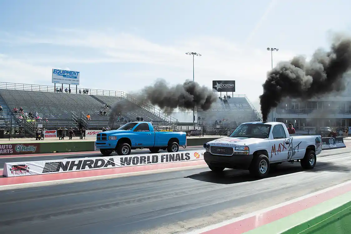 It looked like nobody was going to derail the Derek Rose train, but Daniel Peirce (far lane) had other ideas. After taking out a number of tough competitors, Daniel pulled off a 9.28-second moon shot in the finals for the win.