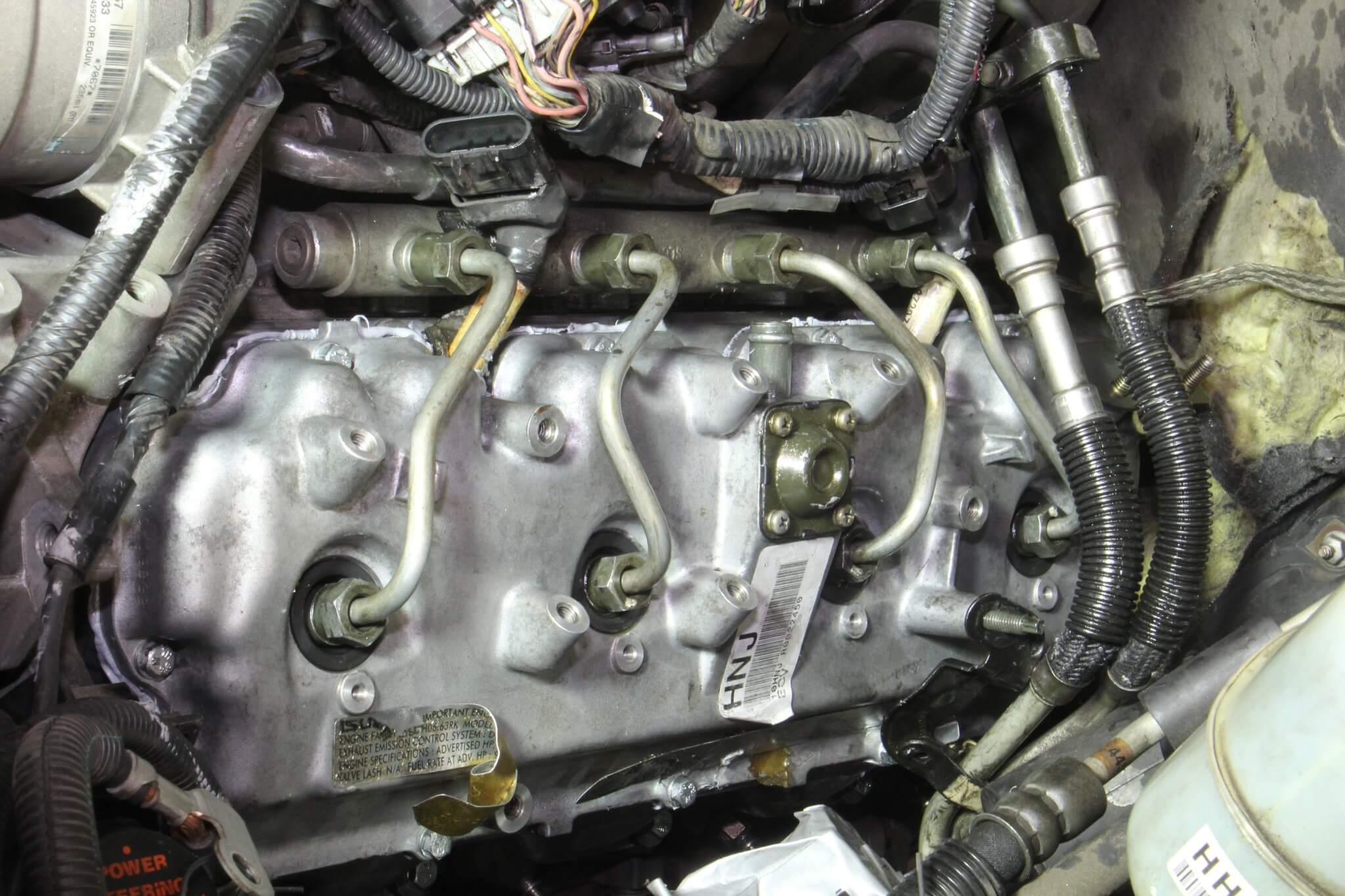 Injector replacement correcting duramax turbo fuel delivery