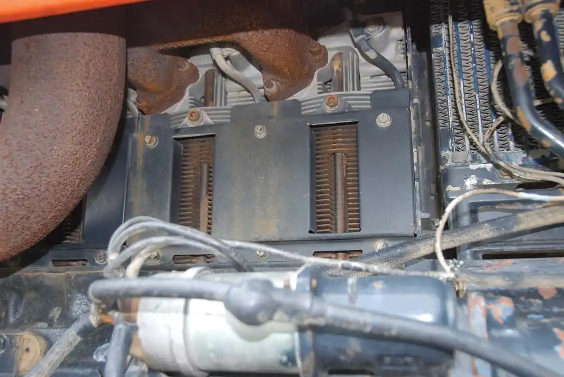 The Deutz BF6L513R engine was a fairly new iteration of the Deutz air-cooled engine family in 1989. It’s modular, meaning the basic cylinder displacement and engine design features can be found in many configurations, from inline to Vee, from three to 12 cylinders. Deutz has had air cooling down to a science for decades and the cooling fan on this baby could double as an Apache helicopter tail rotor. As long as it was kept revved up, it could stay cool in all climates. These engines are just a little under square and the six-cylinder crankshaft is supported by seven main bearings. In automotive use, this six was often rated for 240 hp. For ag use, you see them set at 200-212 hp but can be run at 223 hp intermittently. <a href="https://www.bosch.us/">Bosch</a> injection dominates the German diesel industry and the Deutz are so equipped. The BF6L513R used a PE inline pump. The turbo is a unit from Triple-K, one of Germany’s long-standing manufacturers. Despite being air cooled, at 1,400 lbs., the engine has some beef to it.