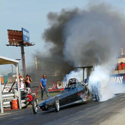 The Scheid Diesel dragster is an awesome sight and we love to shoot pictures of it flying down the track, but it’s so much better in person. If you get a chance to go to one of the major diesel events you’re likely to see it run and that alone is worth the price of admission.