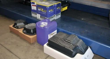 Juan Ochoa wanted to beef up his 2000 Ford F-350 so he got himself PML differential covers for the front and rear in addition to a transmission pan. Adding more oil capacity, cooling fins, better heat-dissipating cast aluminum, and other improvements compared to the factory pans and covers can increase the reliability of your HD truck.