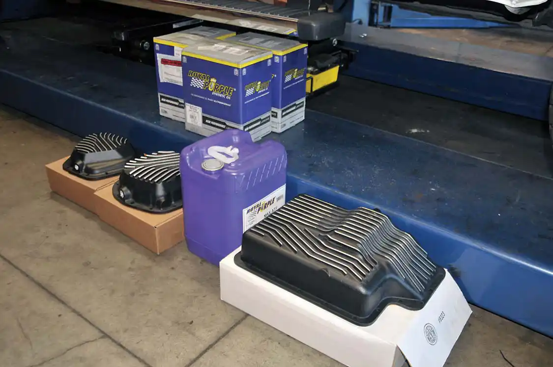Juan Ochoa wanted to beef up his 2000 <a href="https://www.ford.com/">Ford</a> F-350 so he got himself PML differential covers for the front and rear in addition to a transmission pan. Adding more oil capacity, cooling fins, better heat-dissipating cast aluminum, and other improvements compared to the factory pans and covers can increase the reliability of your HD truck.