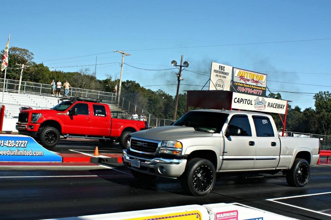 The daily driven Street class had a great turnout with more than 40 trucks competing for their spot in the final round. The day couldn’t have been any better with a light breeze and enough sunshine to go around, the Duramax, Cummins and Power Stroke crowds were all well represented.