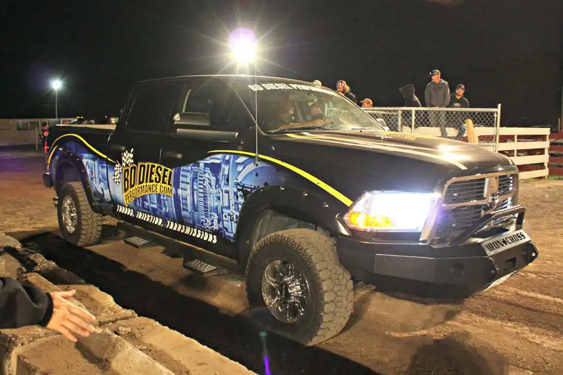 The crew at <a href="https://us.bddiesel.com/">BD Diesel</a> definitely knows how to market parts… plaster your name on the side of a truck equipped with your products and enter a dirt drag event. Chris Osborne of BD Diesel took this <a href="https://www.dodge.com/">Dodge</a> clear to the final round where he took the big win against Chris Rosscup’s 2002 Duramax.