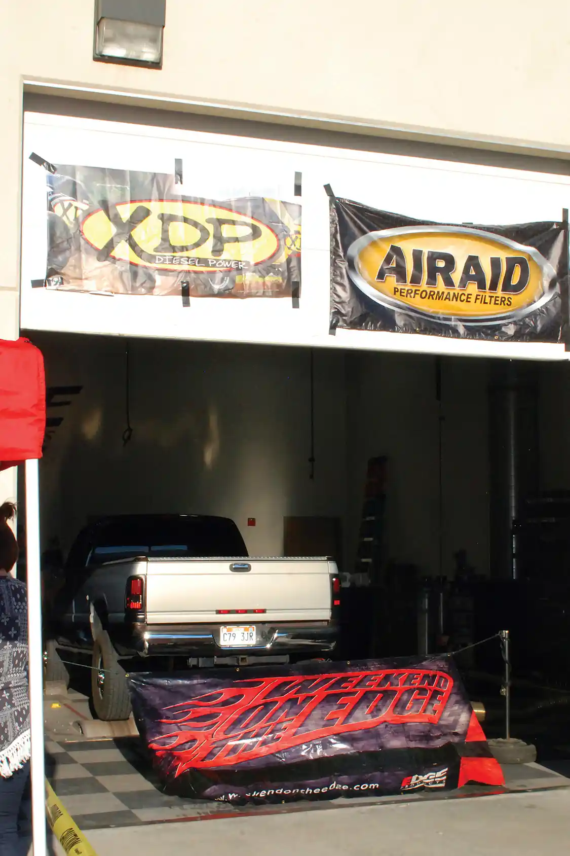 The NWDC breaks trucks up into five different classes to help level the playing field: Stock Turbo, 6.4L Power Stroke, Single Turbo, Compound Turbo, and Unlimited. To keep things moving smoothly and in interest of getting through nearly 100 trucks before 3 p.m., entries were tested on whichever dyno became available first. Interestingly enough, the dyno numbers were proving to be extremely consistent from one to the other.