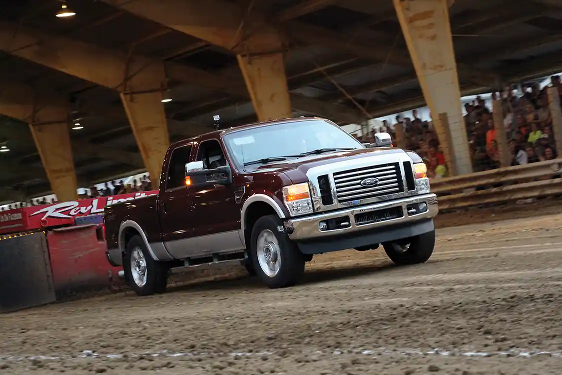 All told, 22 trucks would try their luck in the Stock Turbo Class. And by “stock” turbo, we mean stock as a rock. While trucks were being tech’d in and weighed, turbochargers were checked for billet and other aftermarket compressor wheel upgrades—which weren’t permitted in this class.