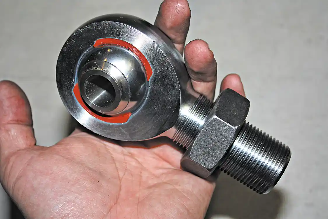 5. One advantage to the Professional Grade kit is the massive rod end links that are supplied. State of the art rod ends use nylon injected, oil impregnated races that were originally designed for Baja race trucks and <a href="https://www.nascar.com/">NASCAR</a>. These provide a long, service and rattle free life.