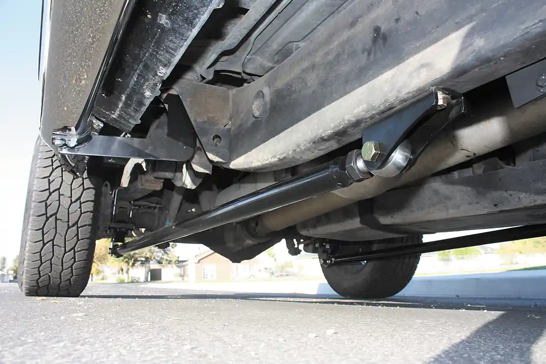 14. After just the first few miles of driving, you can definitely feel the improvement under harder acceleration. Not to mention, the bars look good and help plant all that power to the pavement while doing it.