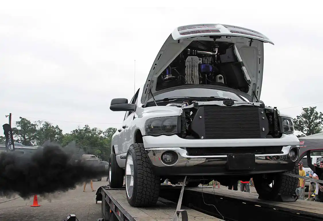 Lavon Miller put down over 1,500 hp on the Reality Check mobile chassis dyno after making several mid 10-second passes down the Milan drag strip, proving his 2004 <a href="https://www.dodge.com/">Dodge</a> has the right stuff to compete with just about any diesel truck in the country.