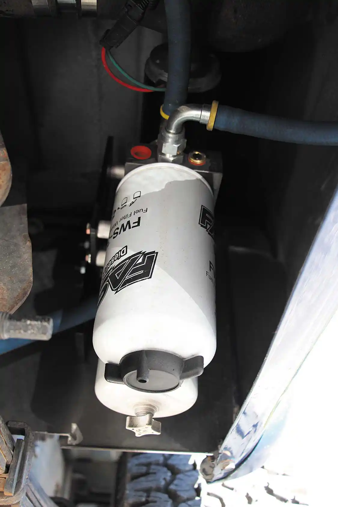 Thanks to a 260-gph Titanium series FASS system, there is no shortage of fuel supply making it to the CP3’s. This system can support trucks making up to 1,500 hp.