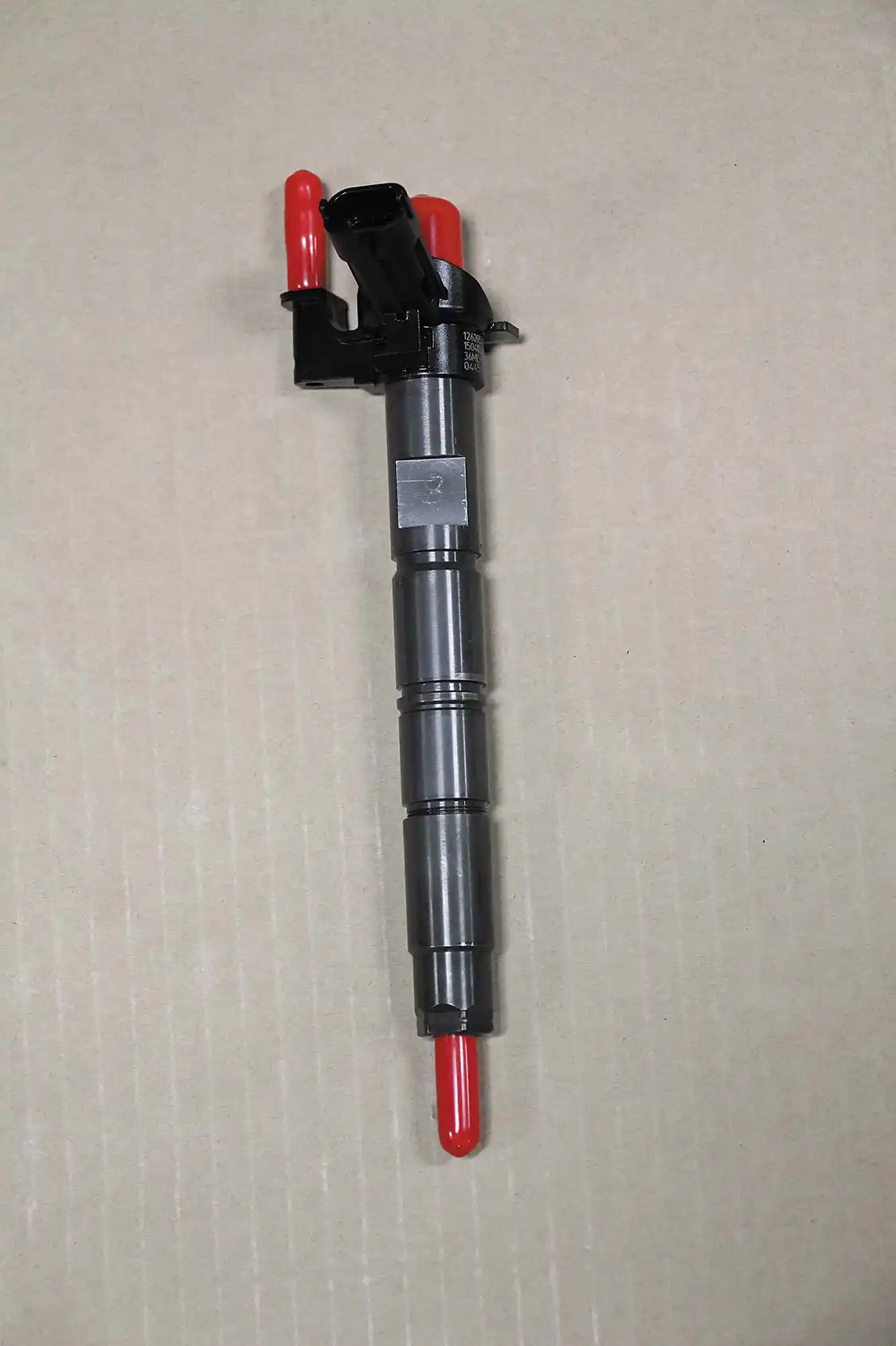 18. The key modifications performed on the stock injectors were the addition of 60% over nozzles and the required piezo modification when increasing the flow of the nozzles. If this isn’t done when increasing the size of the nozzle, you can actually see a decrease in injector output. Calibration data supplied to us by Exergy revealed that these 60% over LML Duramax injectors are capable of flowing 290mm³ per injection when ran with 2,000 microseconds of pulse width and 180 MPa (26,000 psi) of rail pressure. By comparison, it would take approximately 3,000 microseconds of pulse width for a solenoid style injector (60% over LBZ Duramax) to move the same volume of fuel. This is one of the key benefits of piezoelectric injectors over their solenoid style predecessors: the ability to inject more fuel, and do so quicker.
