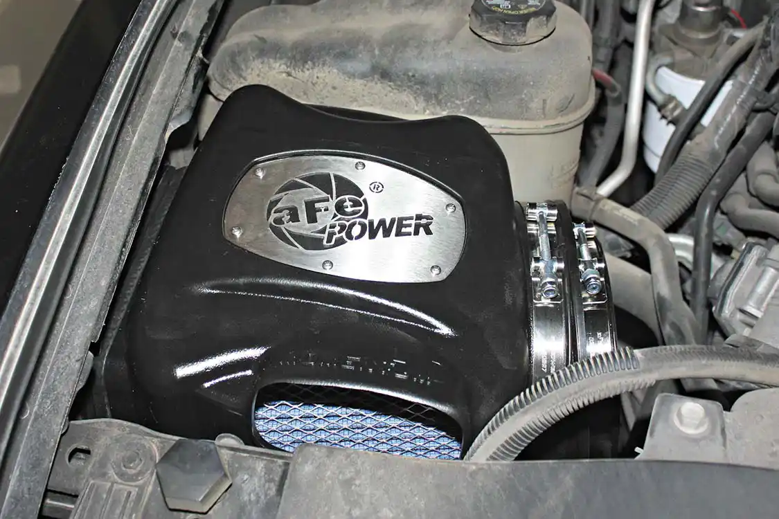 8. Countless hours went into the design and functionality of the Momentum HD product line. In the LMM Duramax application, testing showed an improvement in flow over the stock airbox by 42-percent and a peak gain of 20 hp and 57lb-ft. torque.