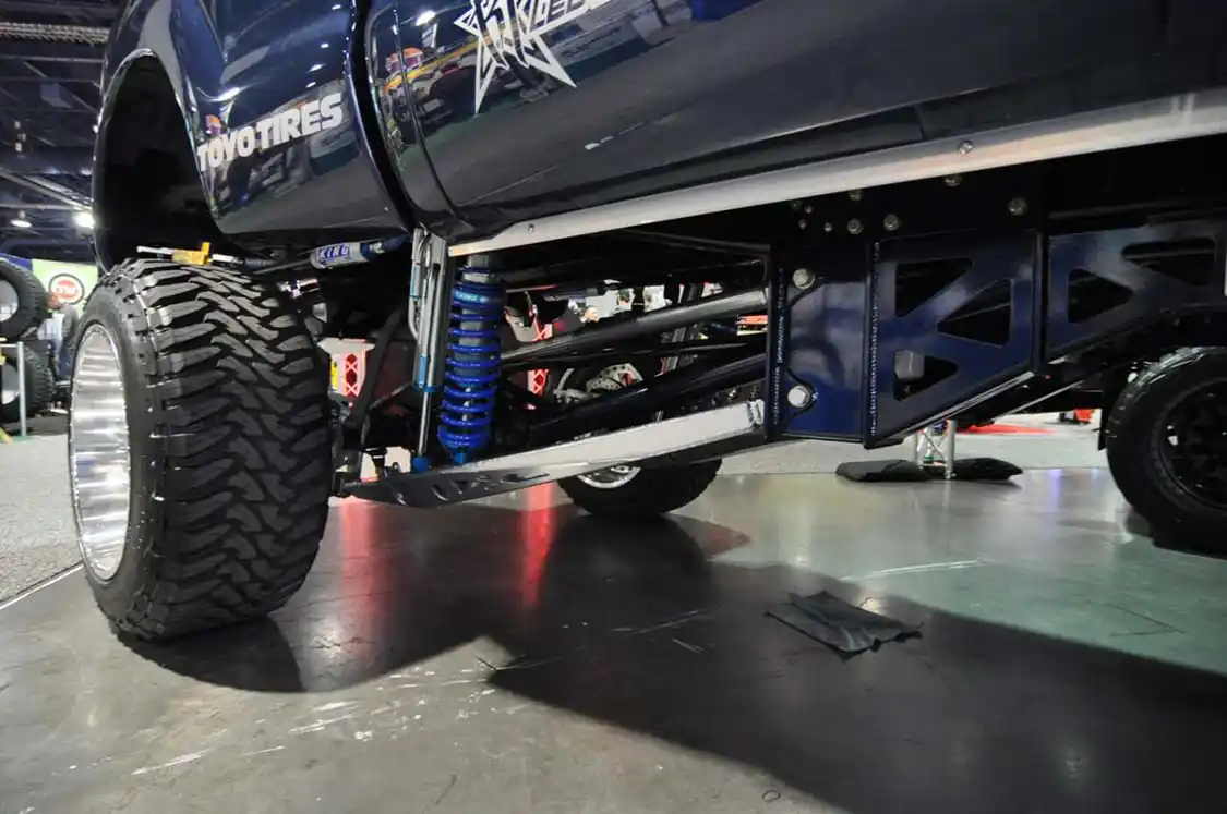 <a href="https://alloutoffroad.com/">Allout Offroad Performance</a> built one of, if not the cleanest and most well thought out Fords we saw all week. In terms of usability, and quality of mod’s done, it’s one we’d be extremely proud to drive every day.