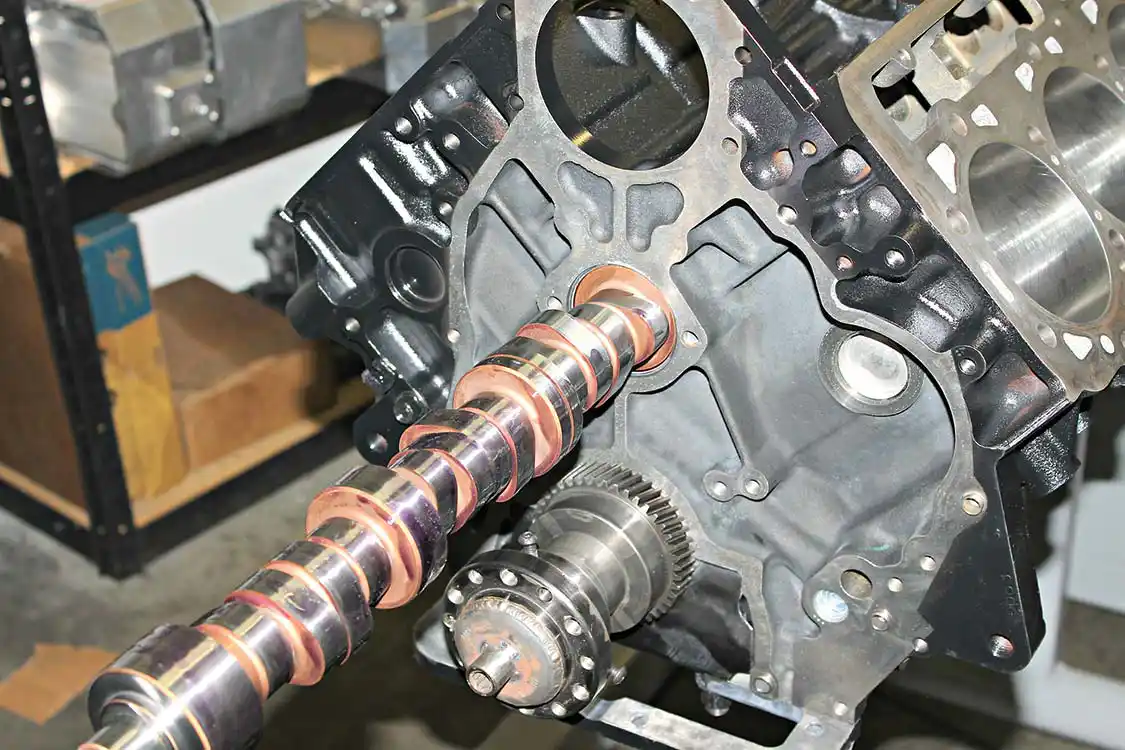 2. Unfortunately, in the Duramax application, swapping out the camshaft isn’t an easy Saturday job, as the entire engine needs to be torn down to make the change properly. In most cases, making a camshaft swap would be recommended only when doing other internal engine work. Because of this, most camshafts are installed with multiple other changes like billet connecting rods, performance pistons, and cylinder head modifications, so it’s hard to get true back-to-back comparisons on a simple “cam swap.”