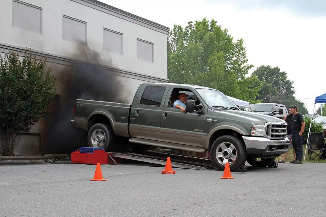 The most powerful Ford of the day belonged to Matt Orr. His 2004 fell less than three horsepower short of breaking the 500-horsepower barrier.
