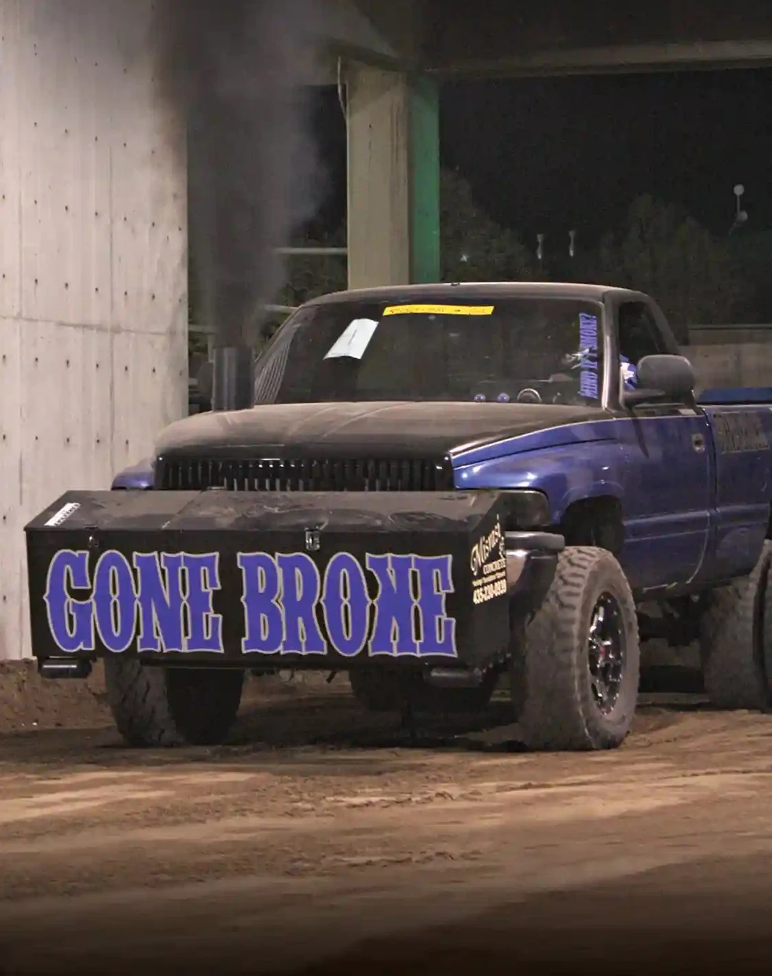 Kaleab Hales of Thatcher, Utah, pilots this clean two-tone 12V Cummins in the ever-so-competitive 3.0 Inducer class. With consistent finishes all season long, the Dodge came up a bit short with a fifth place finish after a 255-foot hook.