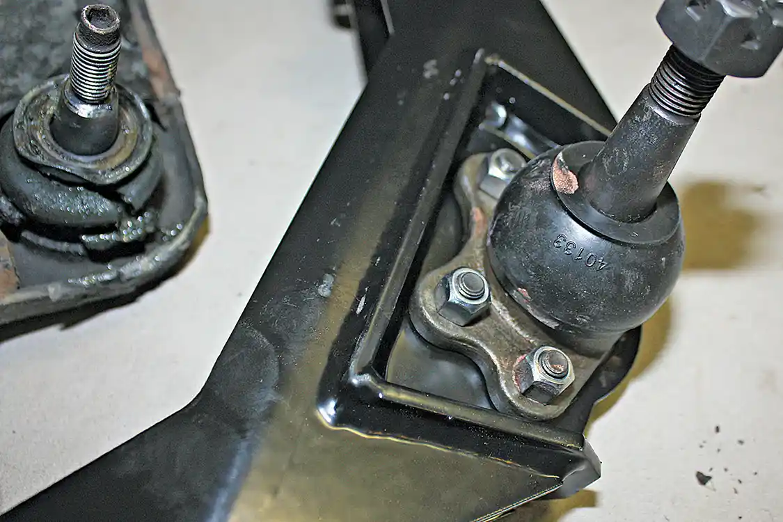 8. Along with the added strength and improved geometry, the Kryptonite UCAs use a stronger XD-series ball joint that’s serviceable and easily replaceable. Dmax Store offers a lifetime warranty on their Kryptonite product line: if you can break it, they’ll replace it.
