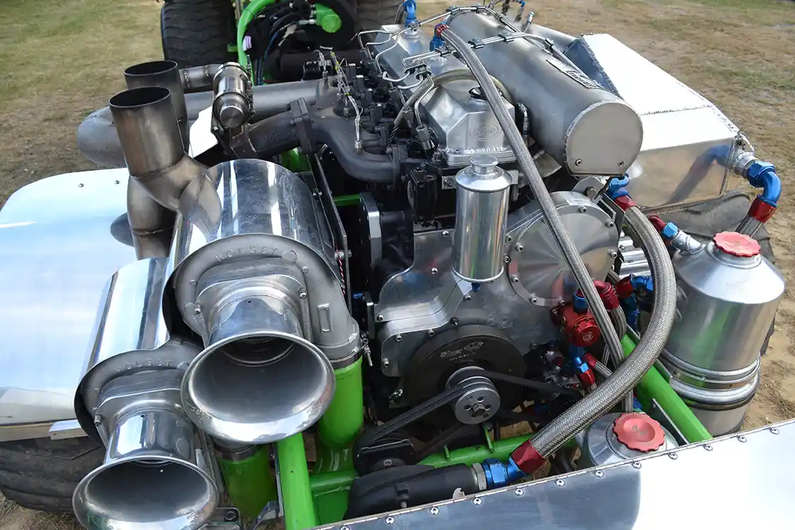 If you were looking for horsepower, the pulling arena was the place to find it. This 6.7L-based Cummins built by <a href="https://haisleymachine.com/">Haisley Machine</a> makes more than 2,500 horsepower thanks to triple turbos and 150psi of boost!