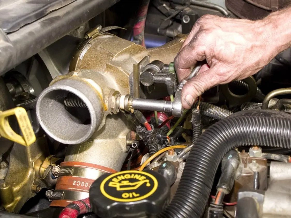 17. Make sure that all sensors are properly installed and reconnected.