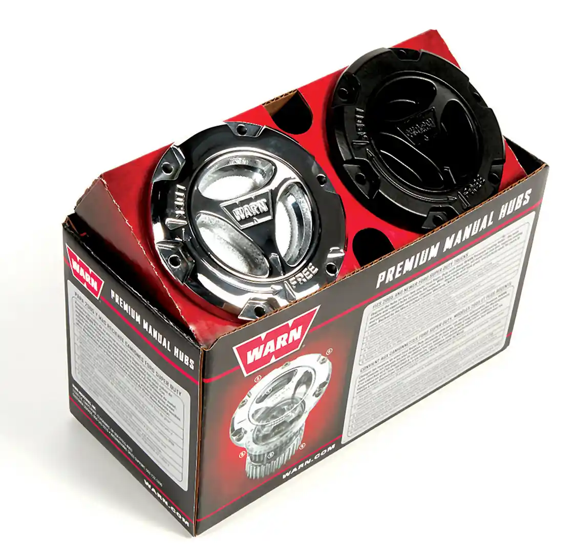 Warn Premium Manual Hublocks for Ford Super Duty