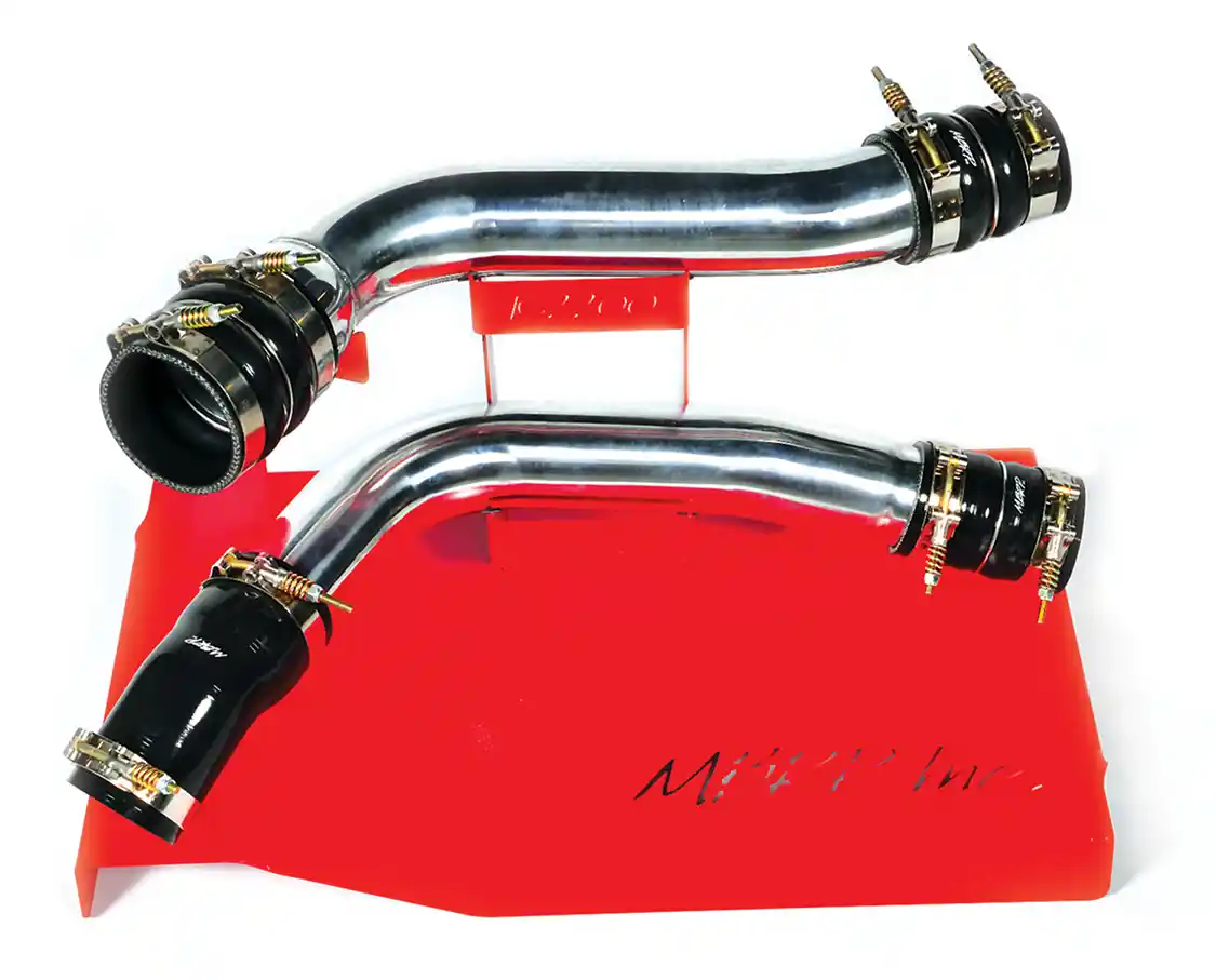 3-Inch Polished Aluminum Intercooler Pipe