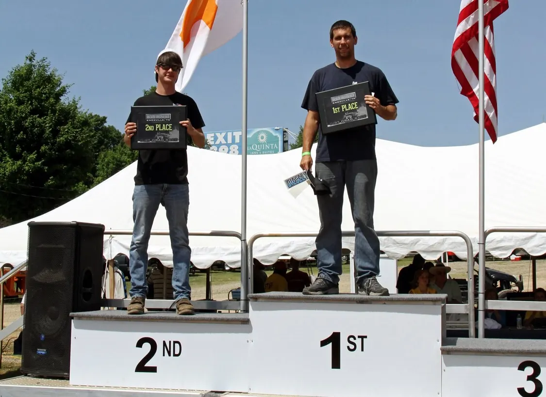 Dirt Drags winners.