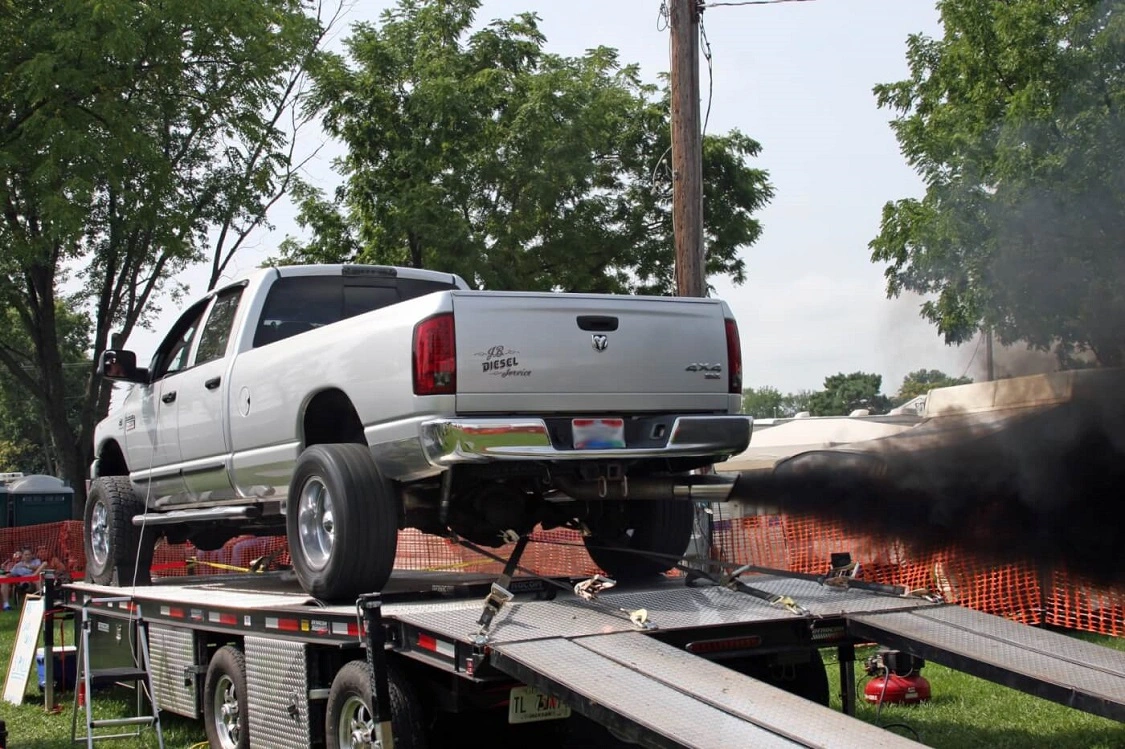 Keith Burwinkle posted the highest dyno numbers of the event with more than 800 horsepower to the rear wheels in his 2007 Dodge.