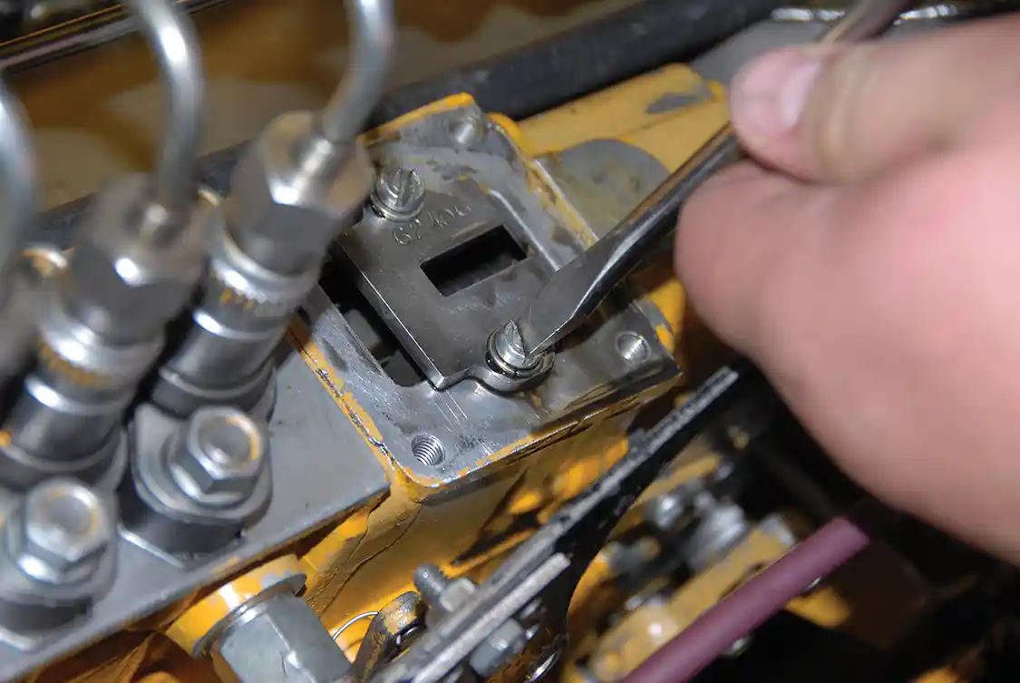 8. The Diesel Club students tried setting the P7100’s fuel plate at 700, 750 and 850cc. Power was higher at 850cc but the turbo was harder to light.
