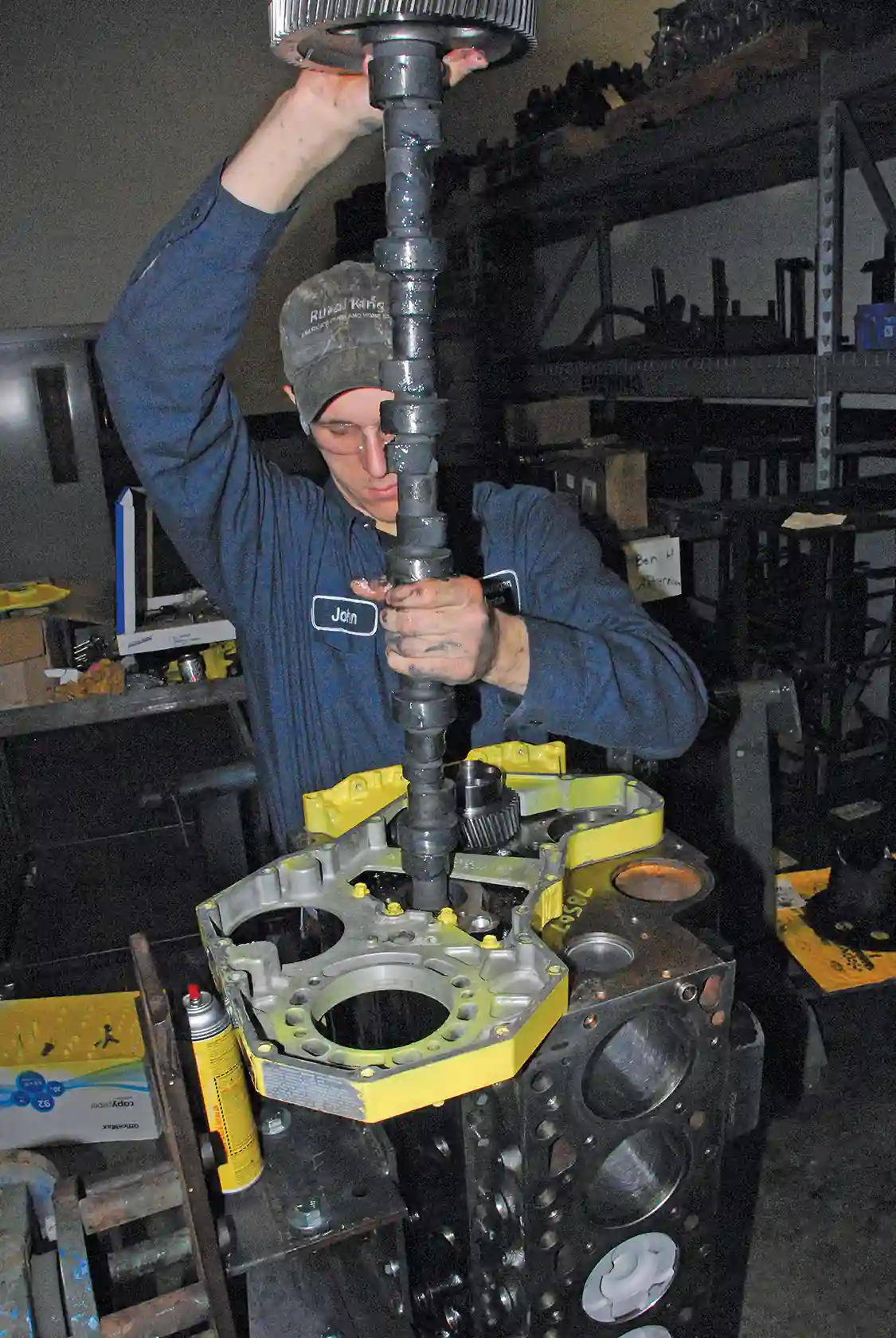 5. When you think you have enough high-zinc cam assembly lube, add a bit more. This is vital in any rebuilt but is critical for a high-performance, high-lift cam with stiff valve springs.