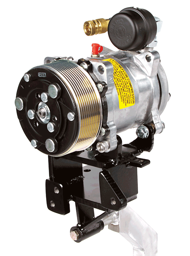 Belt driven air compressor for truck sale