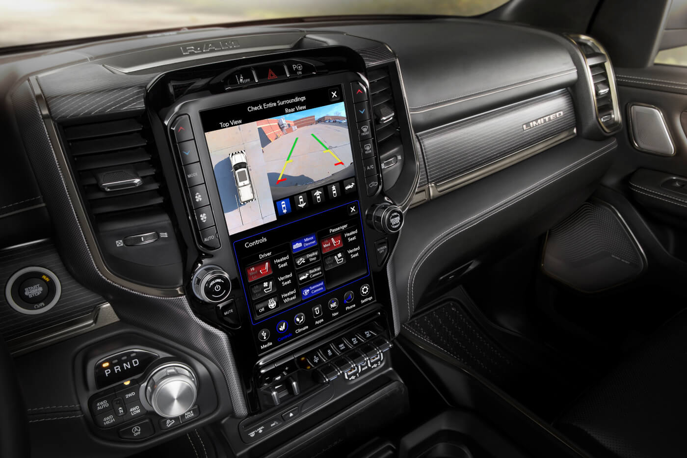 2019 Ram 1500 – Uconnect 4C with 12-inch Screen