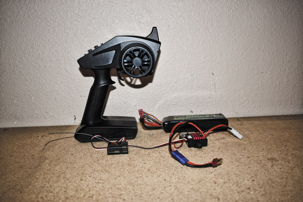 R/C car remote for Wireless Nitrous