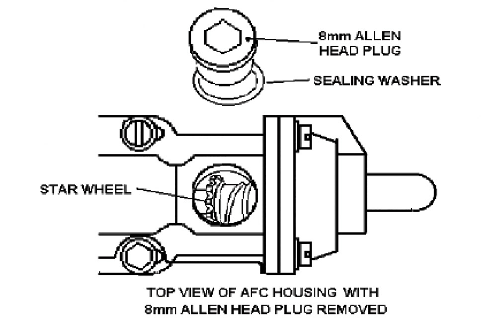 Cummins P7100 air fuel control (AFC) assembly