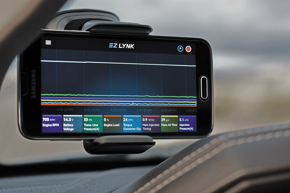 Cummins 68RFE Transmission Control Module (TCM) tuning via EZ Lynk