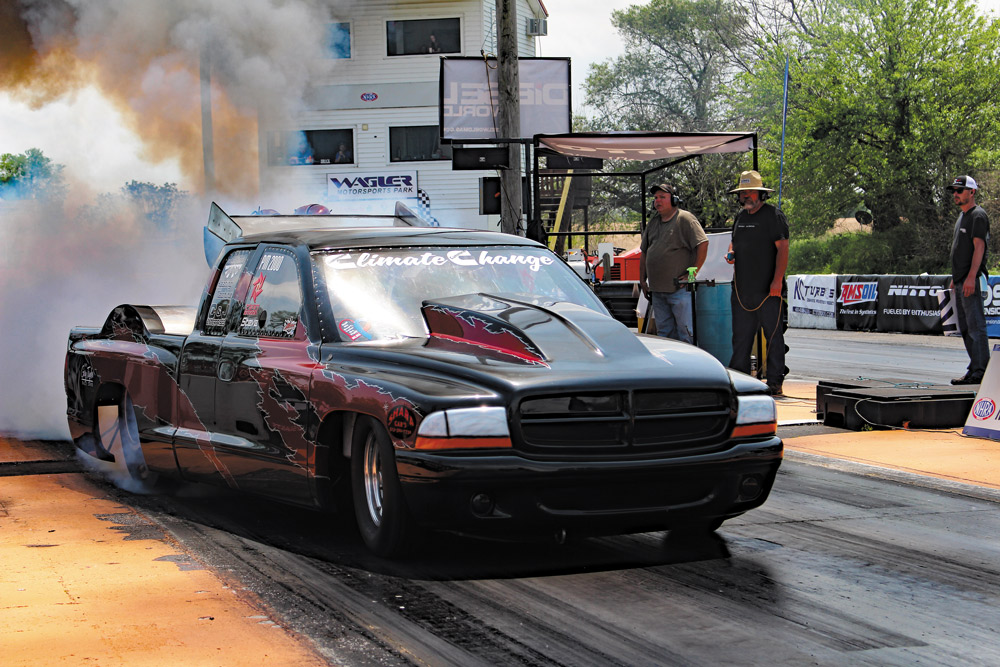 Steve Royalty's Climate Change Triple Turbo Drag Truck