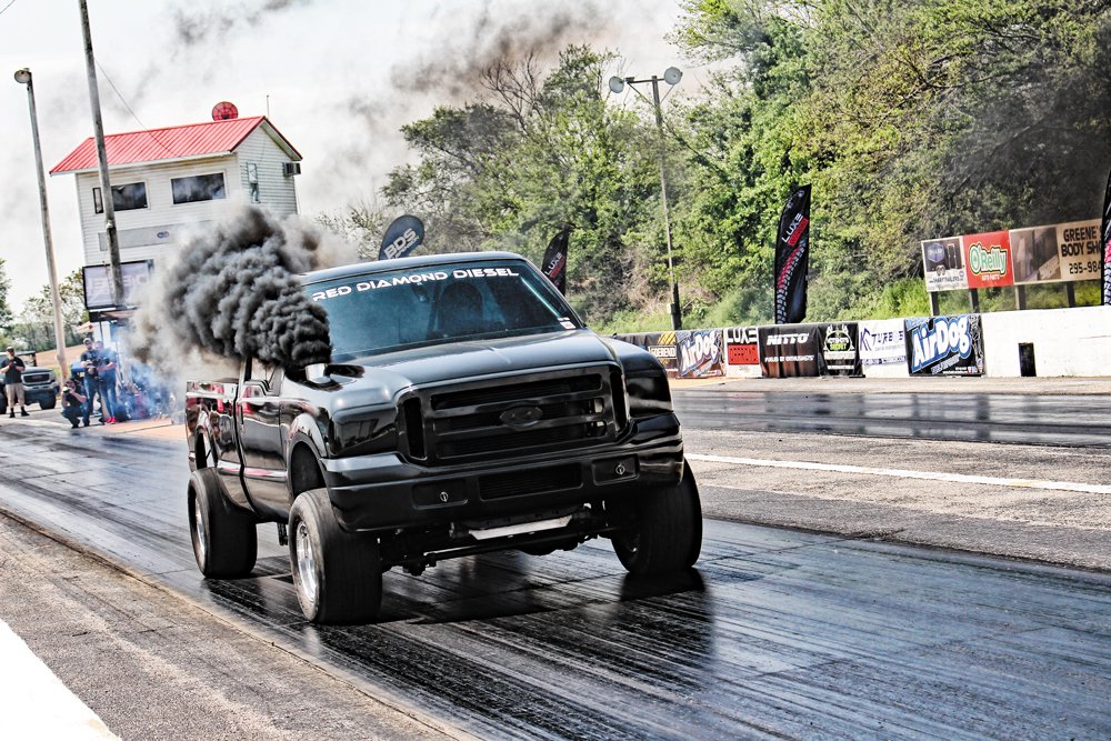 Ford 6.0L Power Stroke Drag Truck