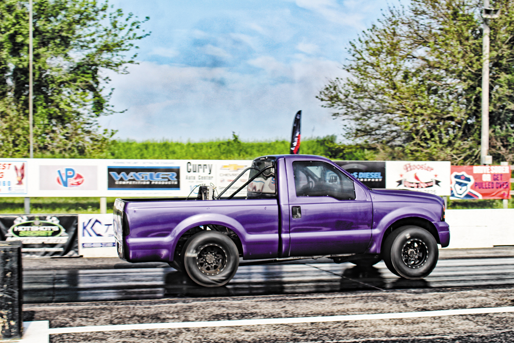 2005 6.0L Ford Drag Race Truck, Charlie Fish, KC Turbo