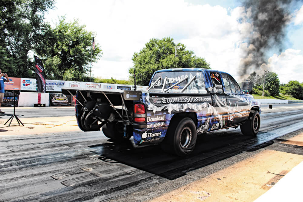 Johnny Gilbert, Stainless Steel Diesel Dragster