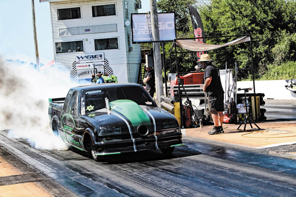 Larson Miller, Firepunk Diesel Drag truck