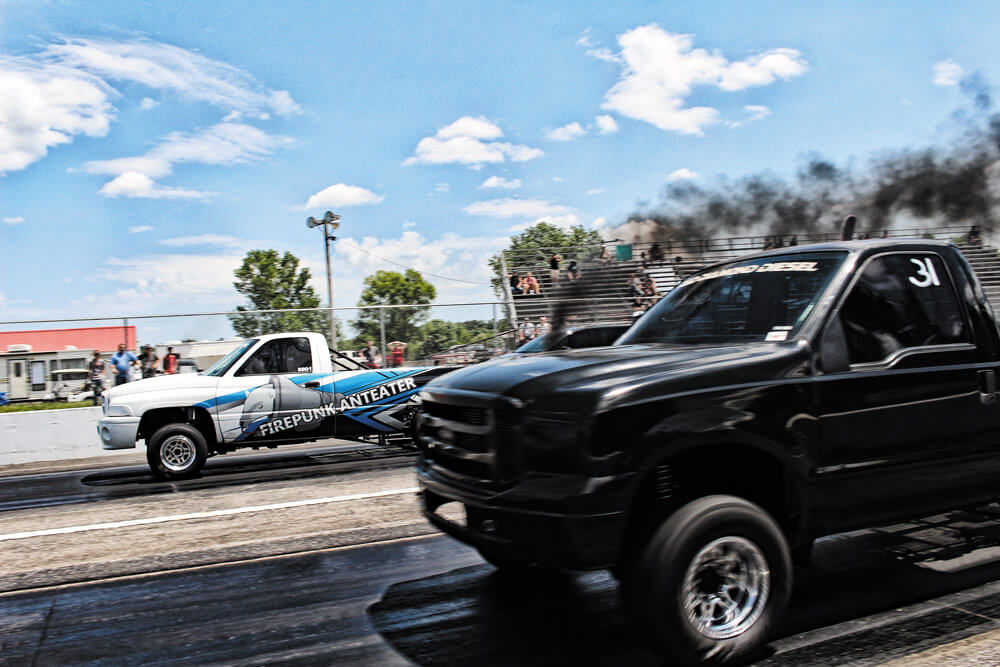 Anteater, 6.0 L Ford Diesel Drag Truck