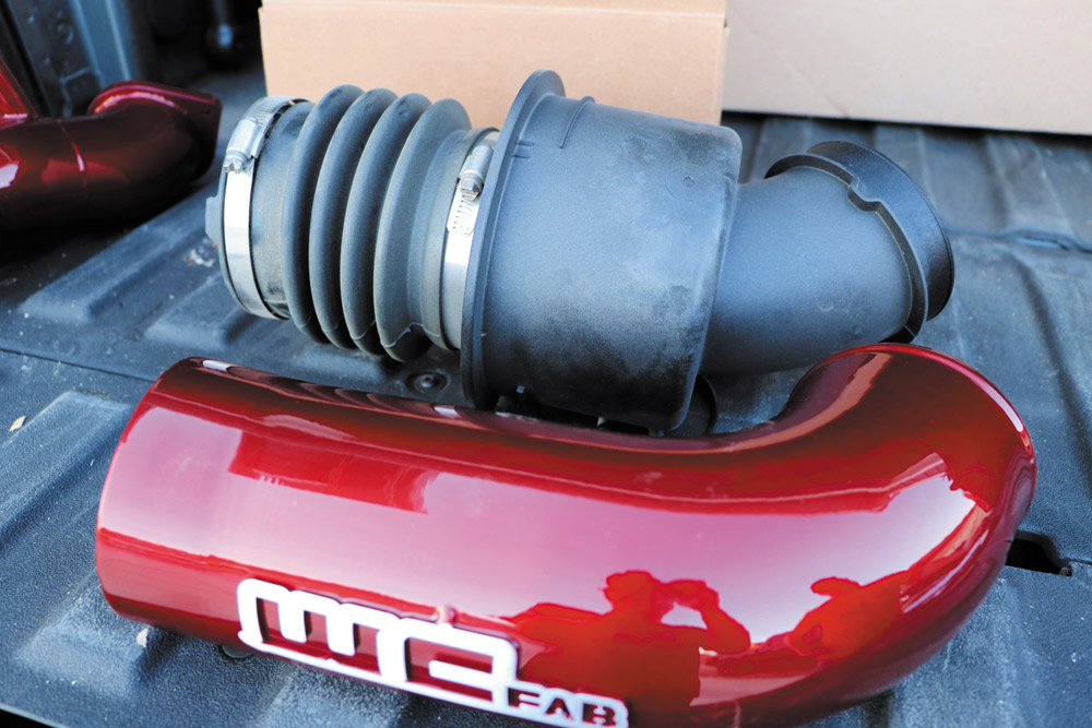 2020 L5p Duramax 4 inch intake resonator pipe