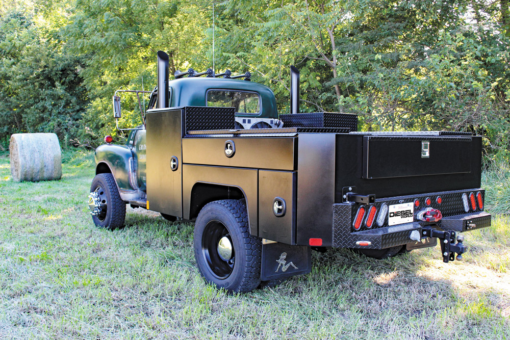 Aluminum service bed from Martin Truck Bodies