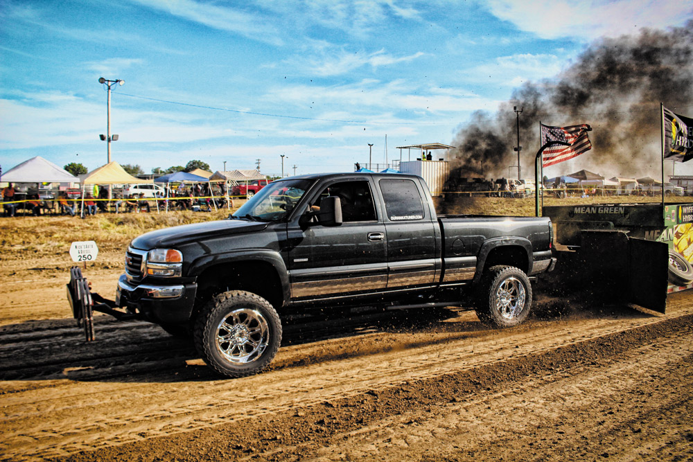 Classic bodied GMC Sierra 2500 HD Duramax truck