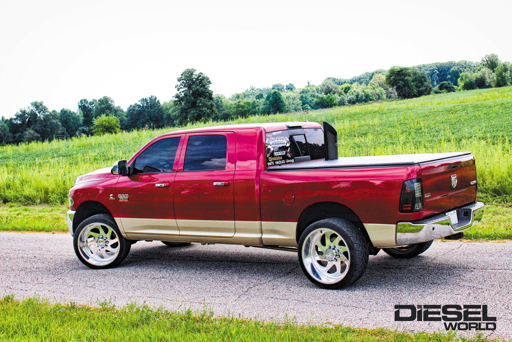 8,100-pound 2008 Dodge Ram Cummins Drag Truck