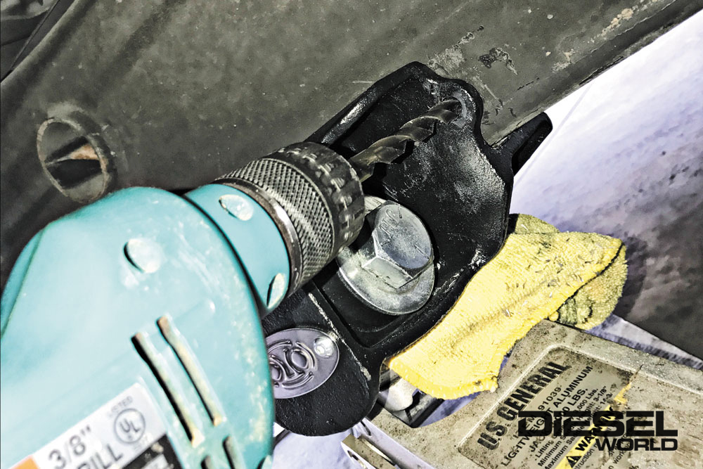 Frame Bracket for Traction Bars