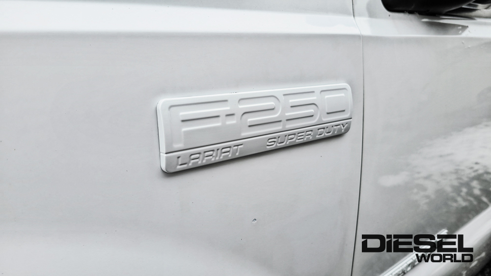 Painted F-250 Lariat Super Duty Emblem