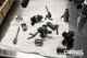 Bosch CP4.2 piston and roller tappet assemblies, piston springs, plungers, heads, and volume control valve
