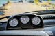 Auto Meter triple gauge dash pod and trio of Isspro factory match gauges