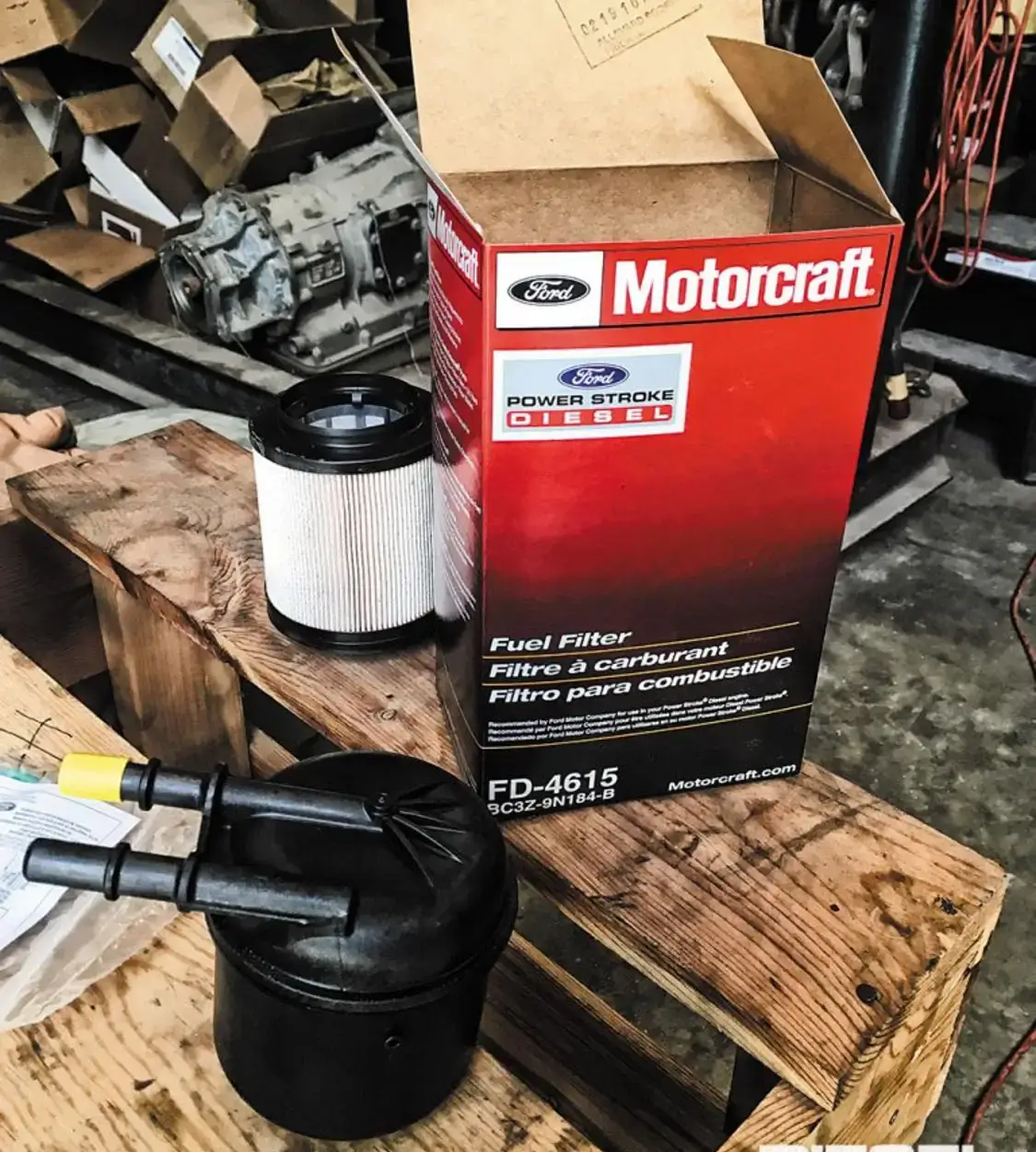 Motorcraft Power Stroke Fuel Filter FD-4615